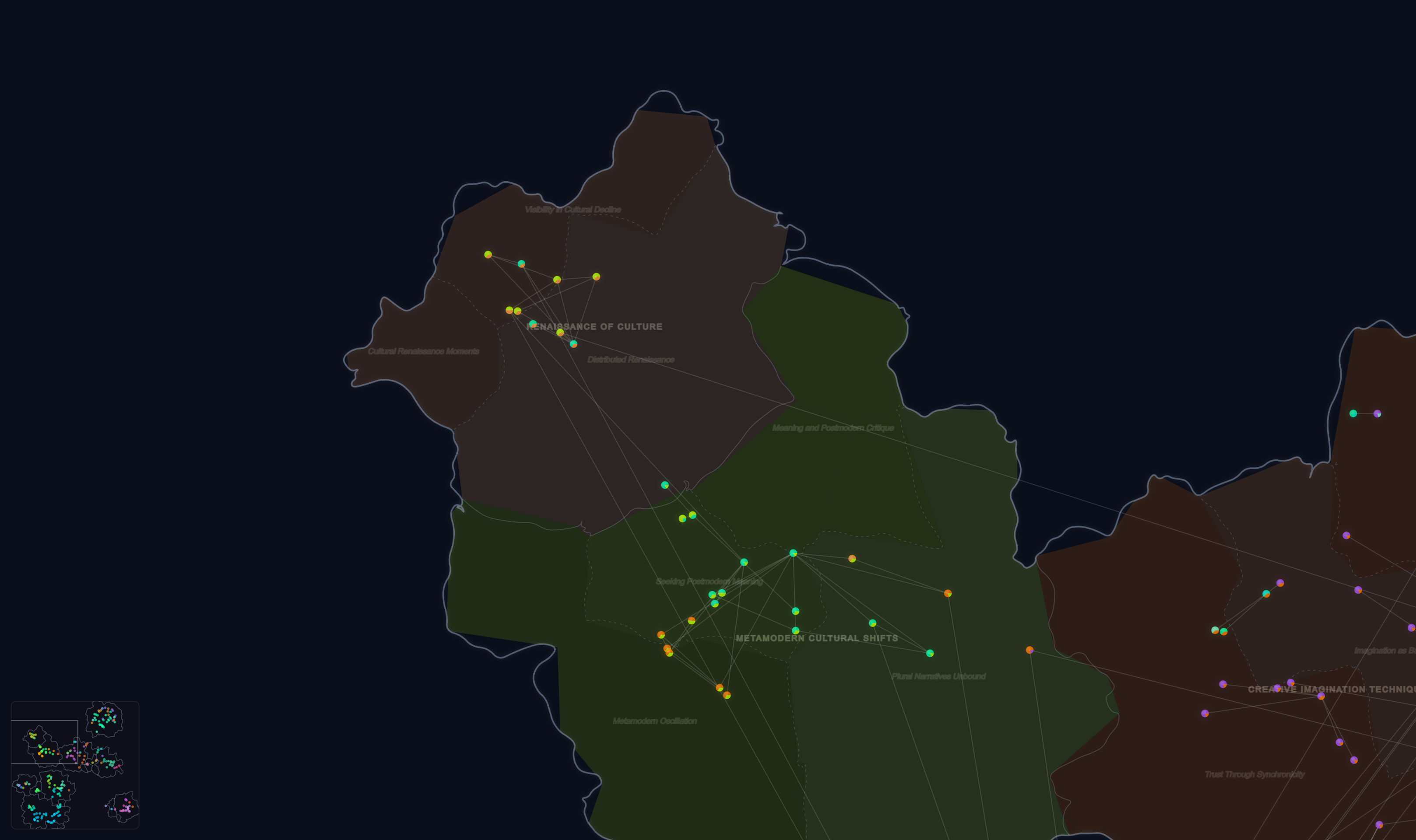 Sub-zones visible when zoomed in