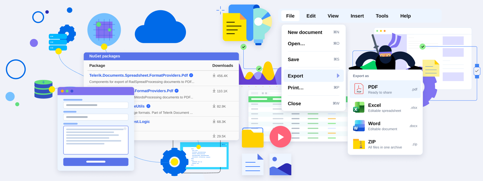 Telerik Document Processing Libraries