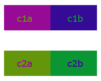 Color distance comparison