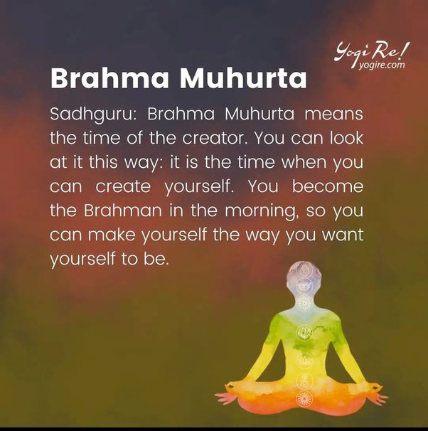 Brahmahurta intro introduction