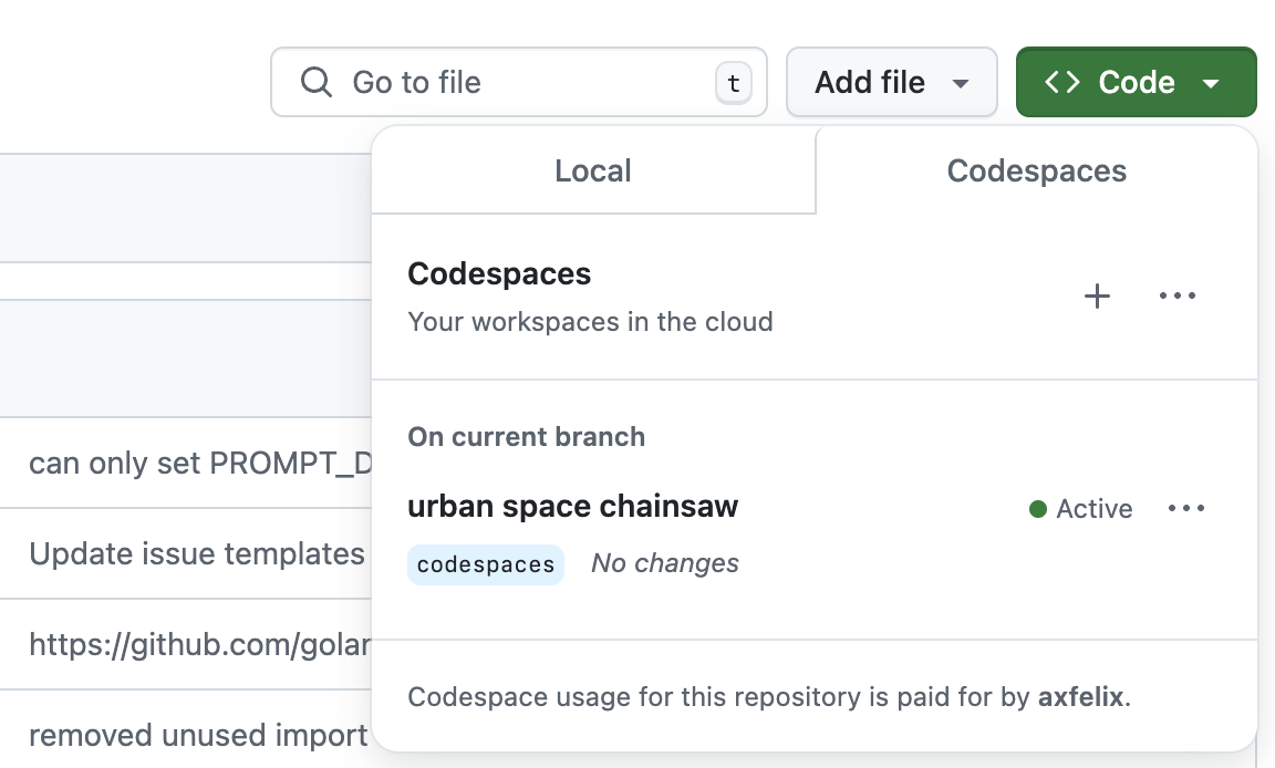 12 — Resume Codespace