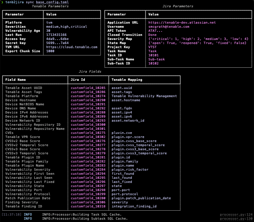 config-display