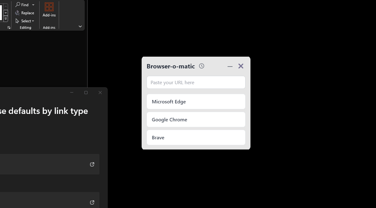 Browser-o-matic