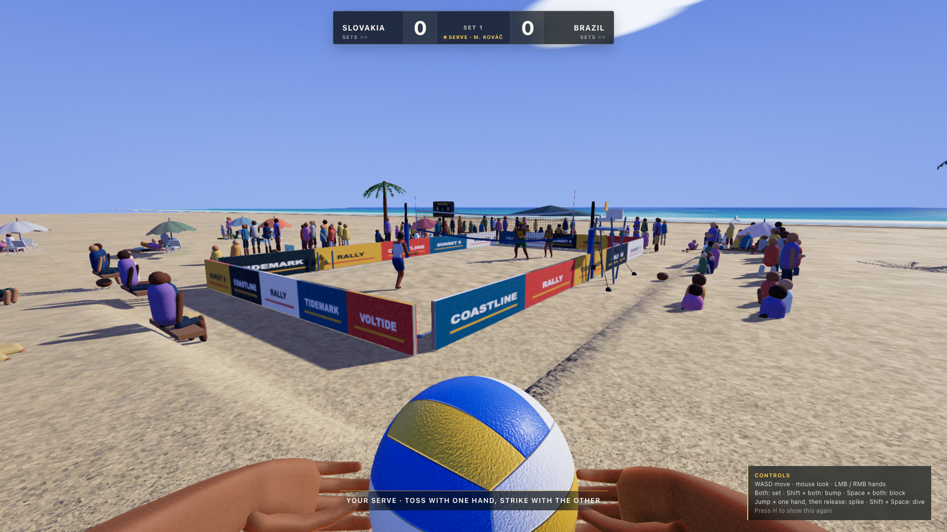 Beach Volley FPS screenshot