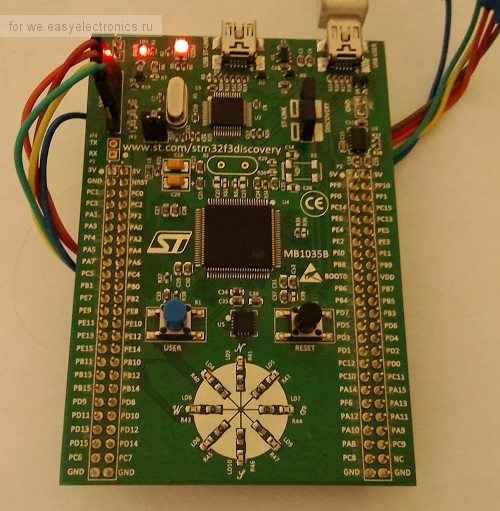 STM32F3Discovery photo