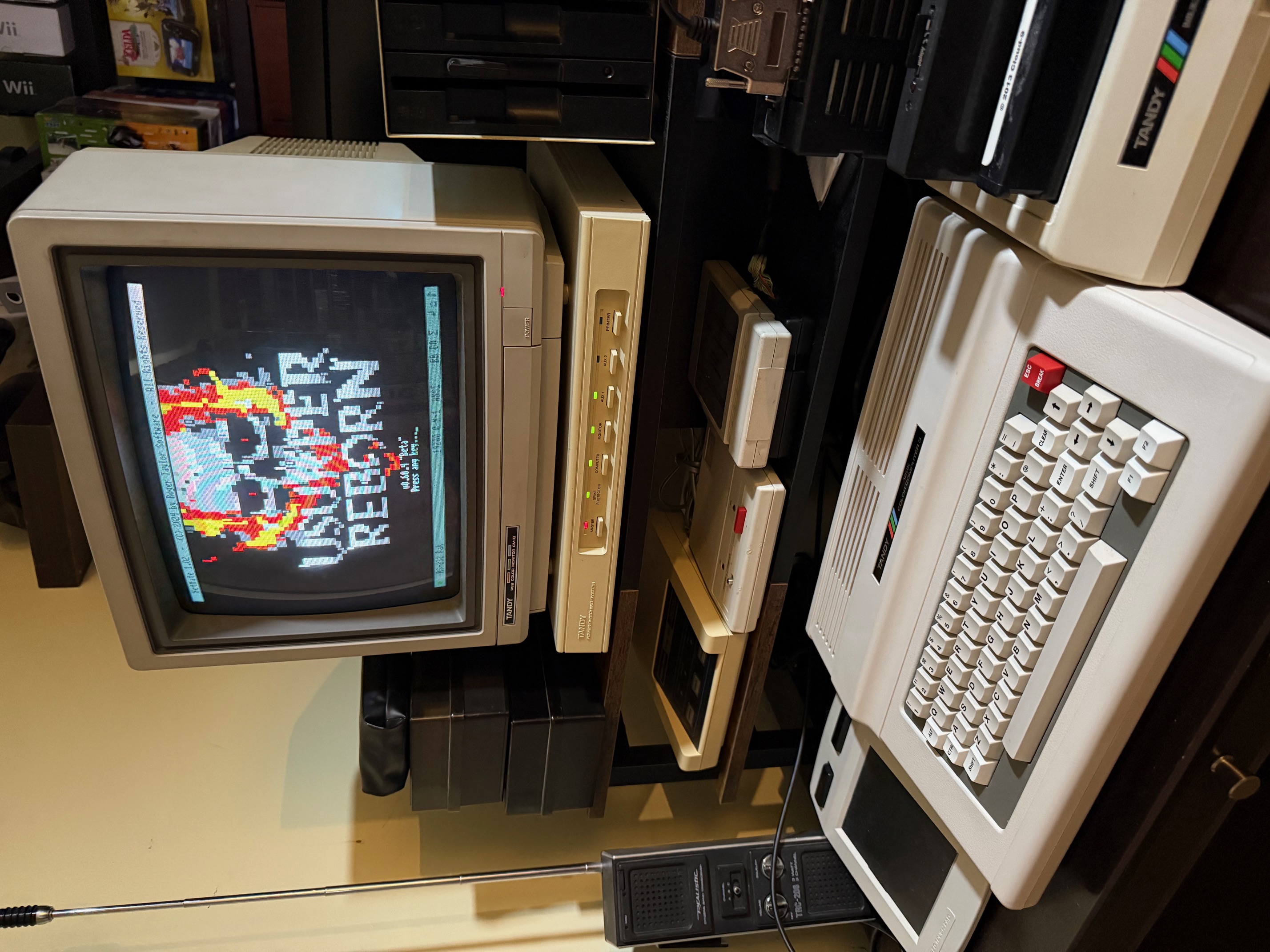 Usurper Reborn running through RetroModem Bridge