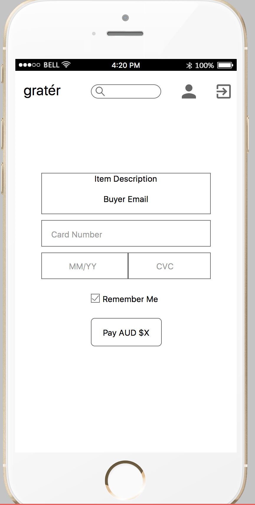 Screenshot of WireFrames