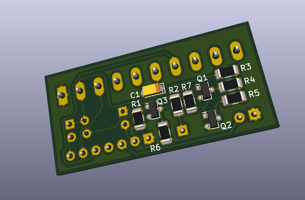 BLDC Motor Driver PCB