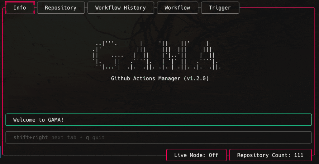 gama demo