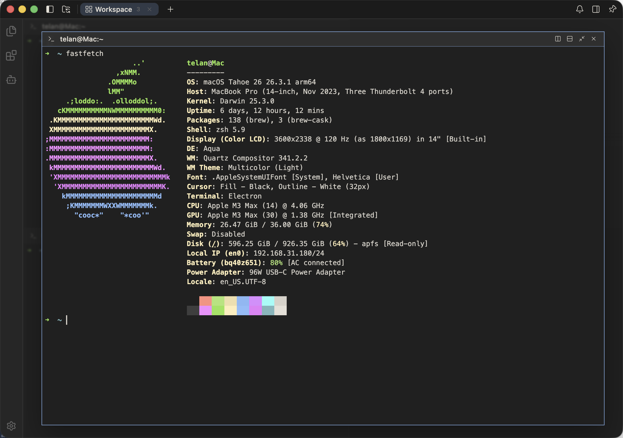 Terminal magnify