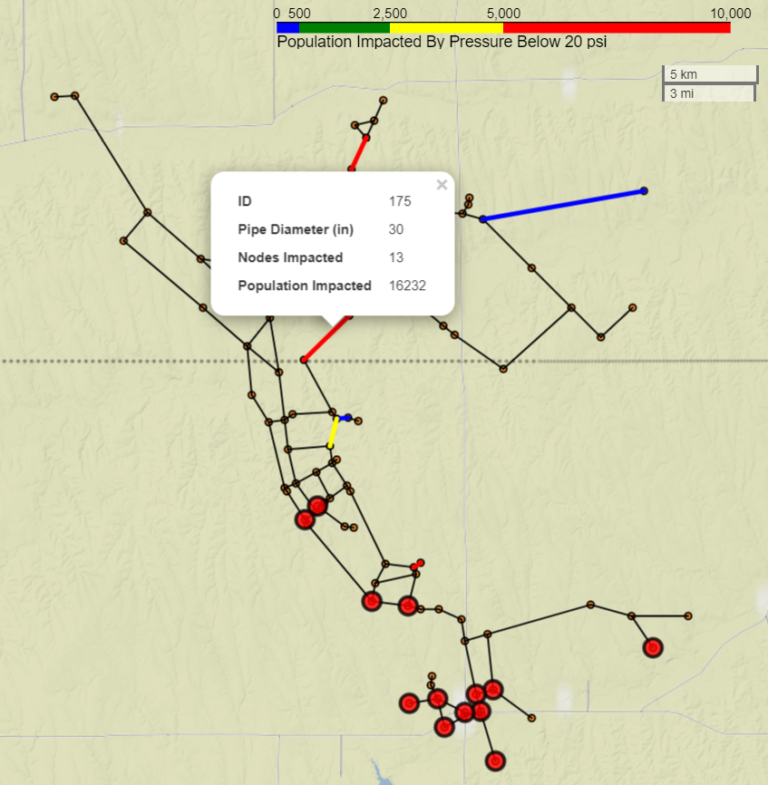 pipe criticality map