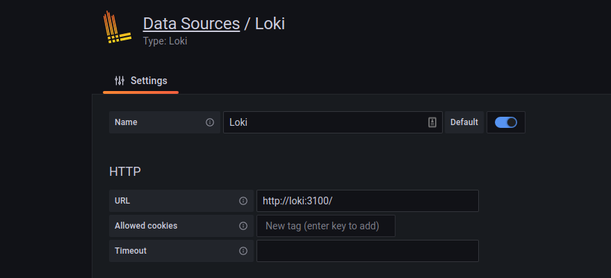 Loki config