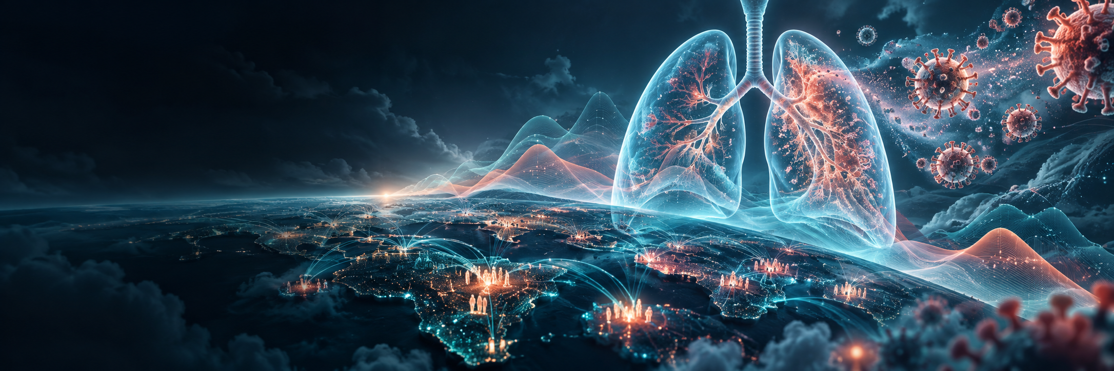 Conceptual scientific artwork for Respiratory surveillance