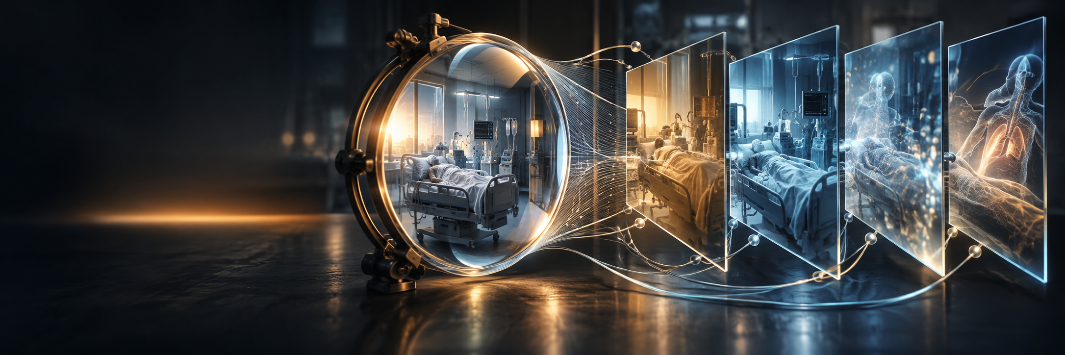 Conceptual scientific artwork for Specification sensitivity in retrospective ICU evaluation