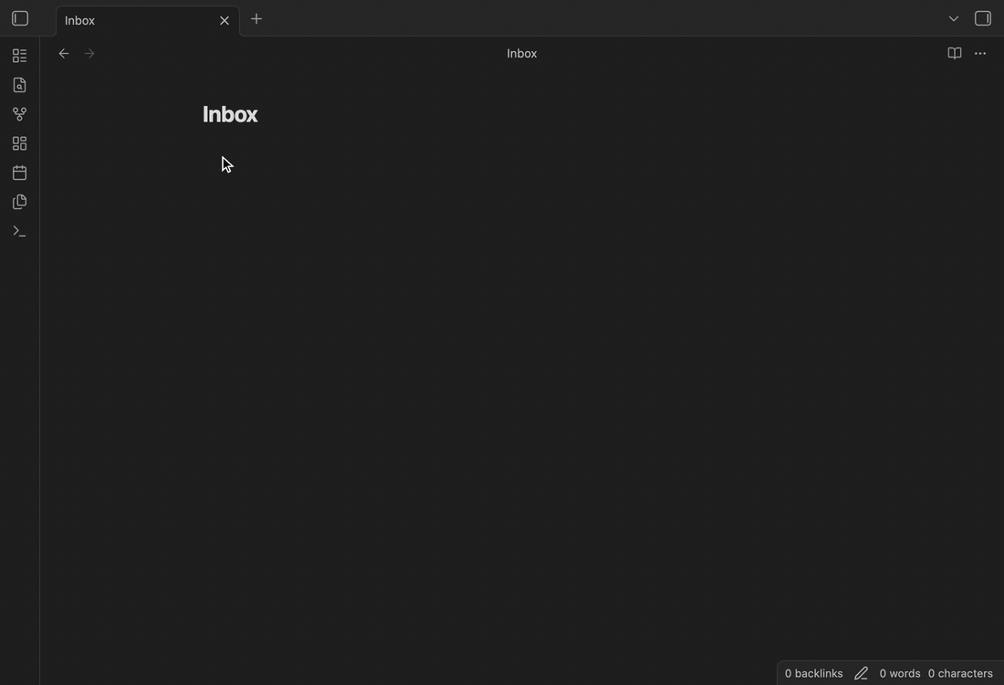 Adding a task