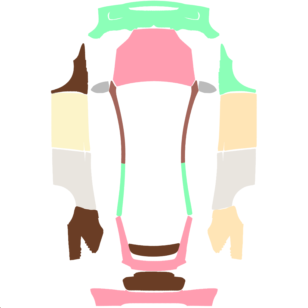 Ice Cream digital wrap texture for Model X (2021+)
