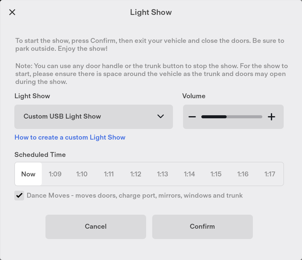 how to install tesla light show