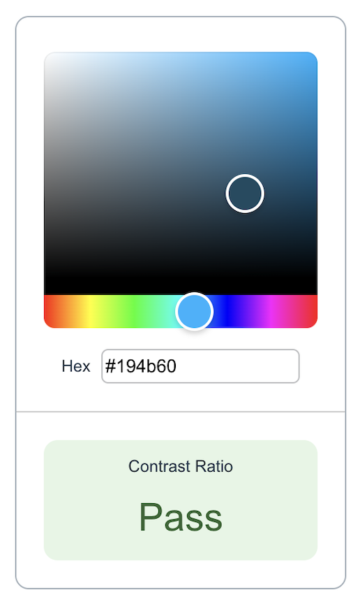 @test-party/contrast-color-picker - npm