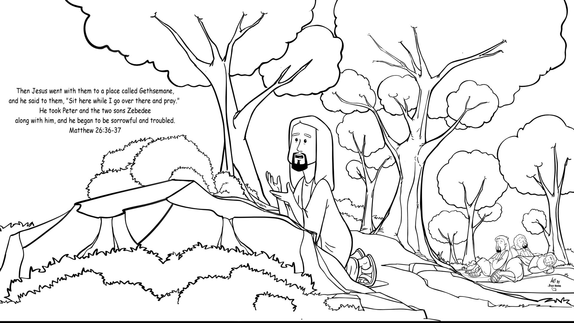 matthew 9 36 coloring pages