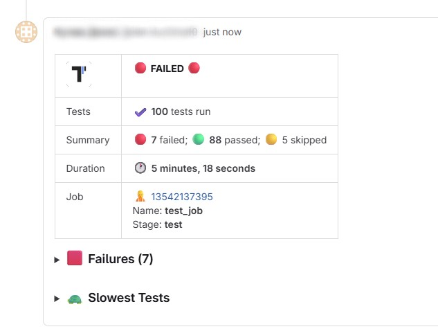 GitLab report