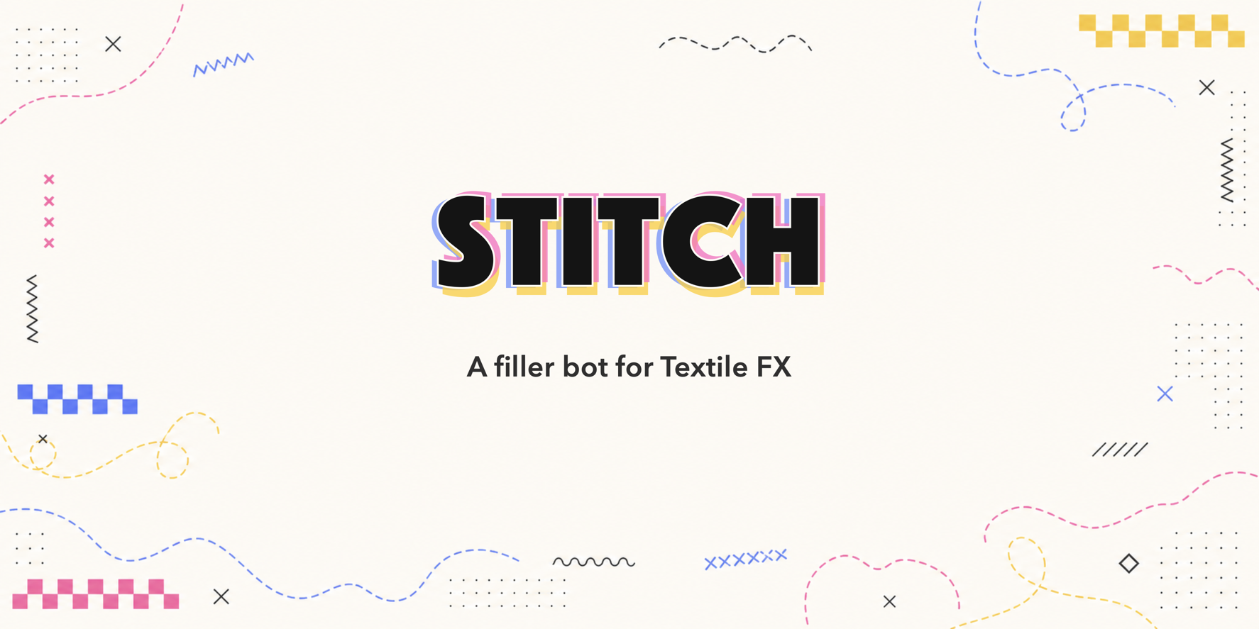Stitch README header