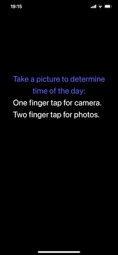 Screenshot of iOS app prompt