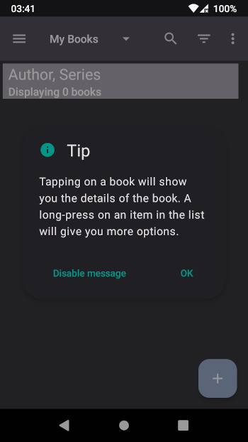 Screenshot 1 of Never Too Many Books — opens full size