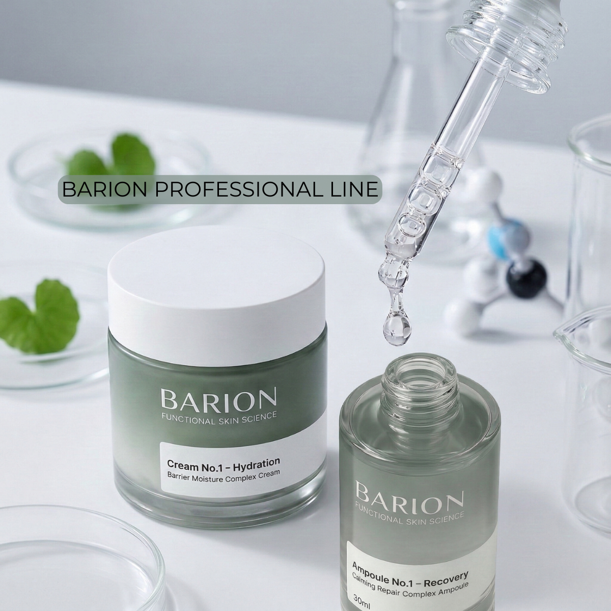 BARION Professional Line — Ampoule and Cream