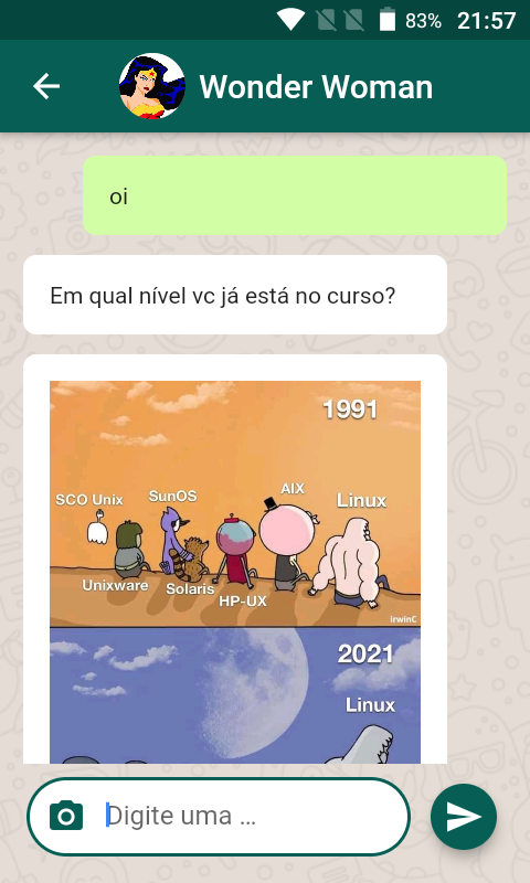 Tela de Conversa