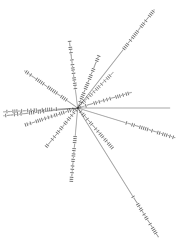 Pioneer/Voyager pulsar map