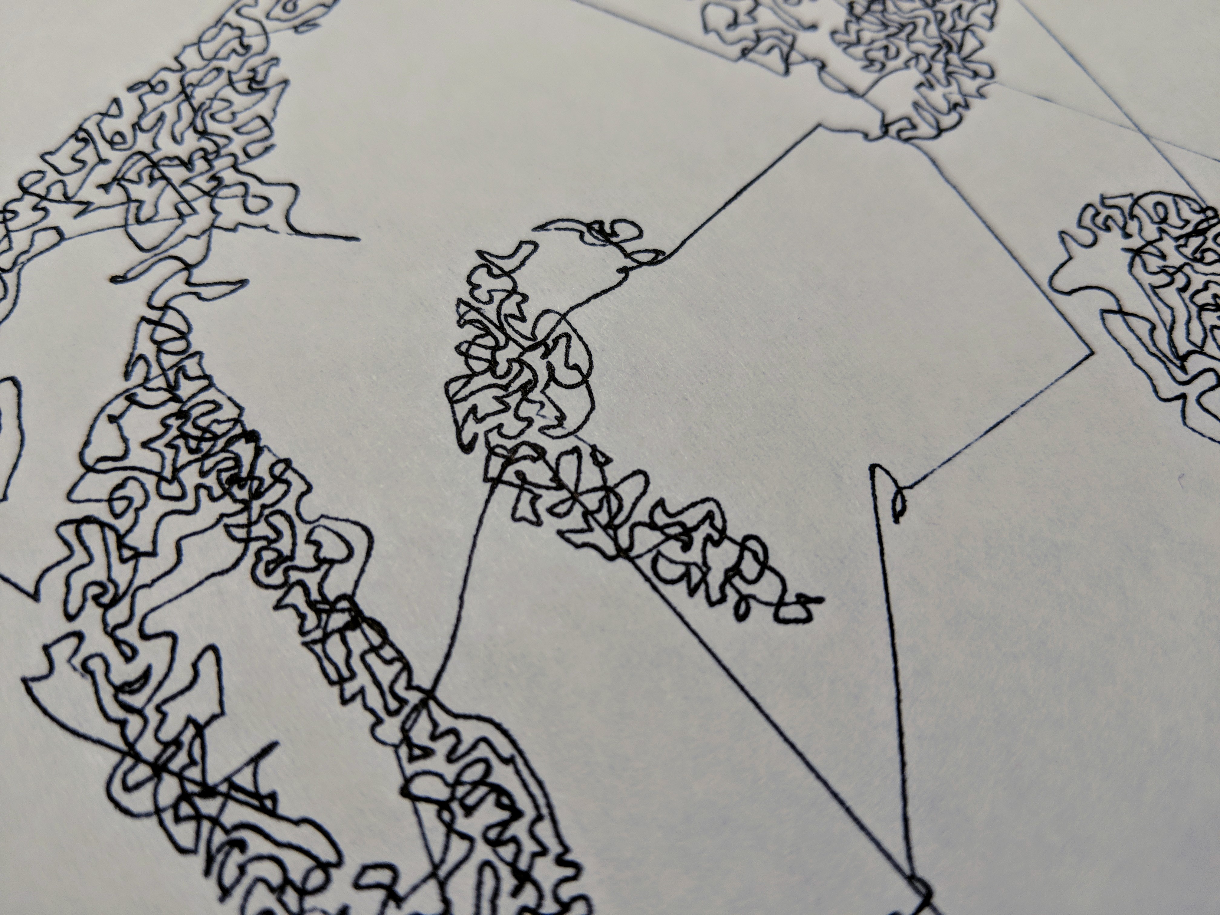 Plotter Print Detail Image