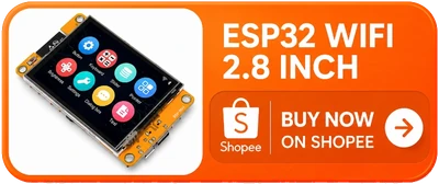 Buy the ESP32 2.8" board on Shopee