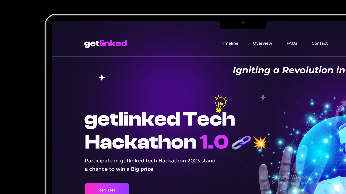 GetLinked Landing Page