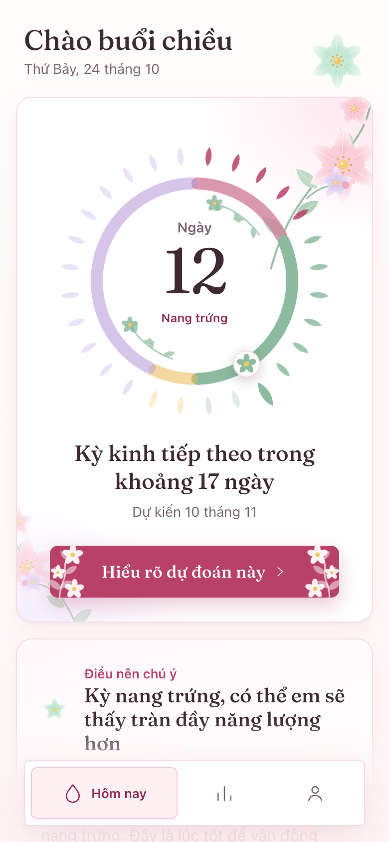 Blushme today screen
