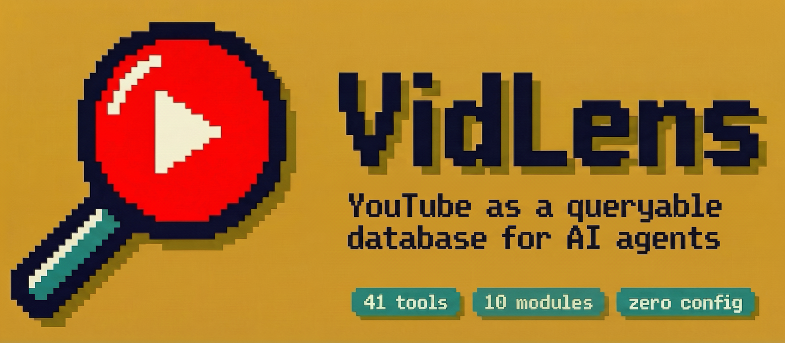 Vidlens Mcp screenshot