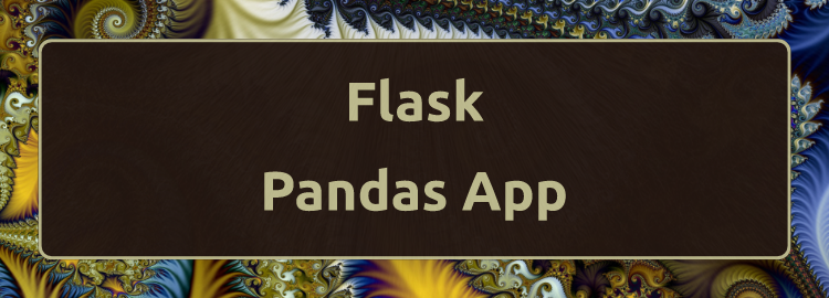 Flask-Pandas-App