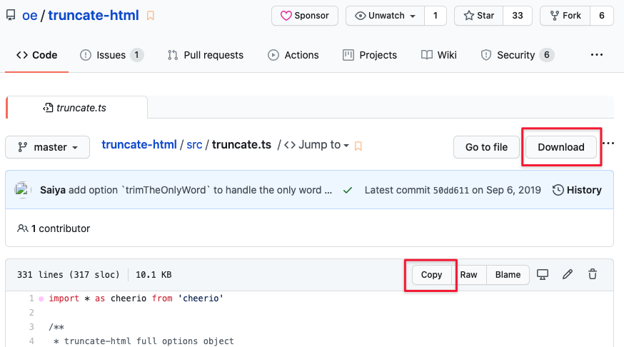 Download Github screenshot