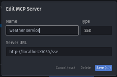Adding proxy to cursor