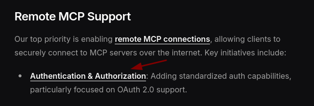 MCP Not Supported