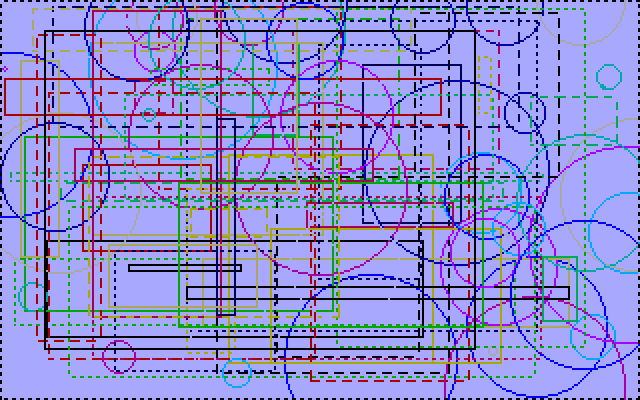 Circles Rectangles and Linestyles