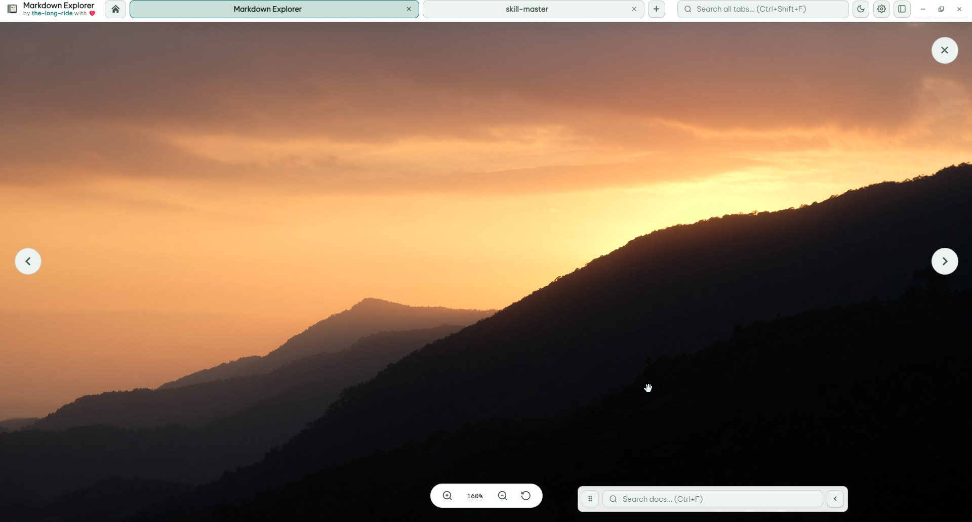 Image modal preview with zoom controls