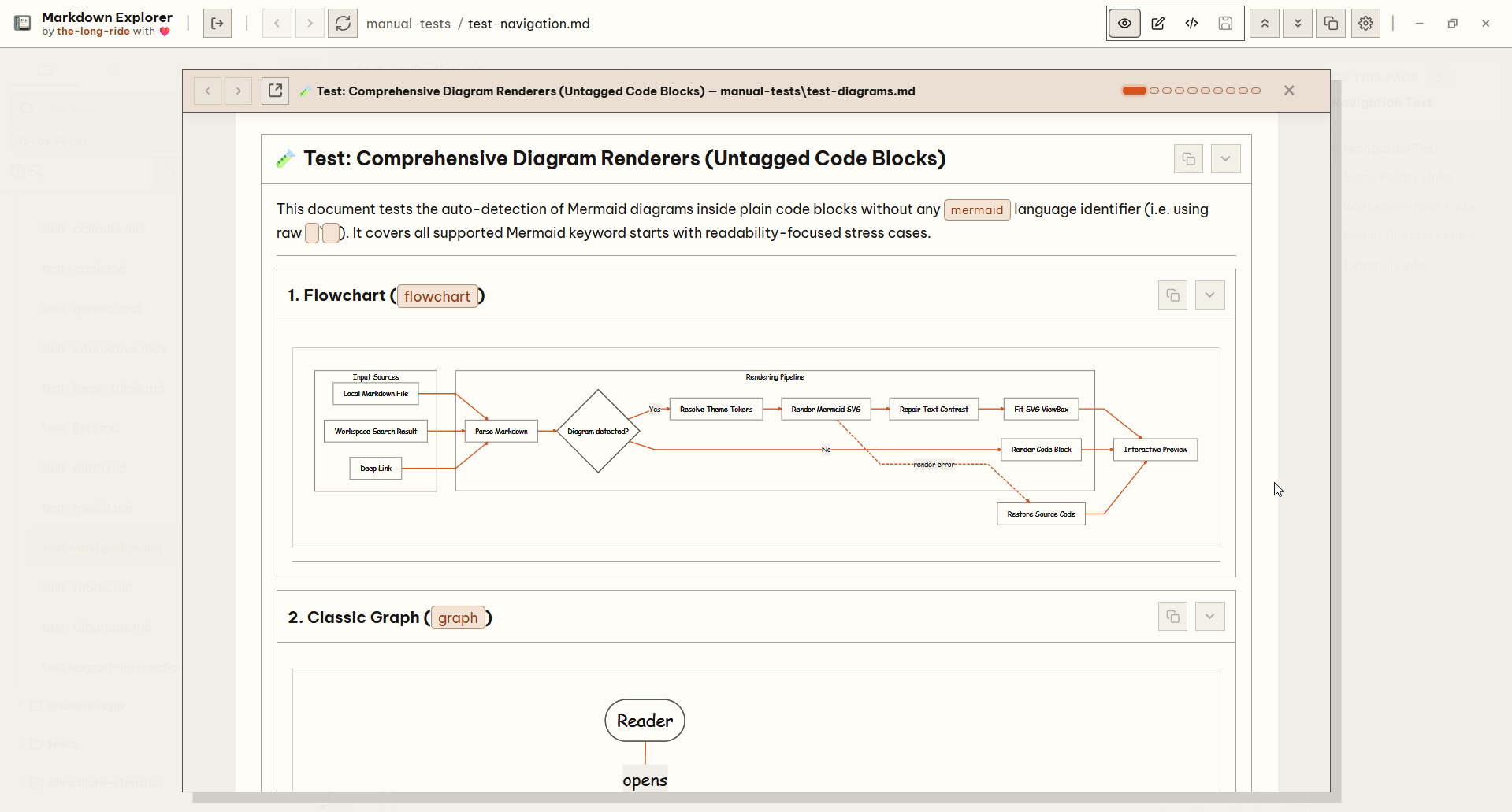 Scope View modal for deep-dive document inspection