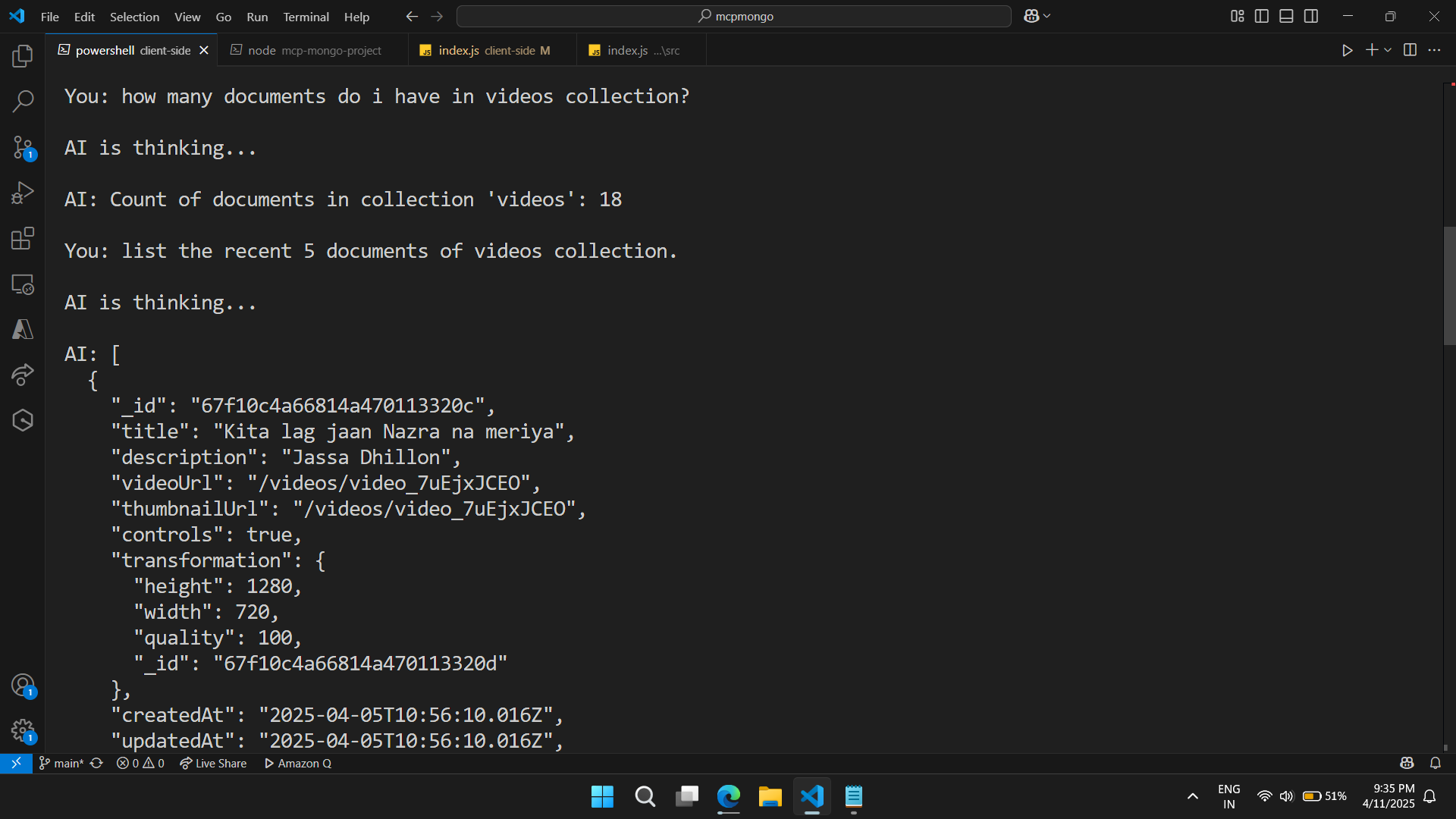 Chatbot Interface