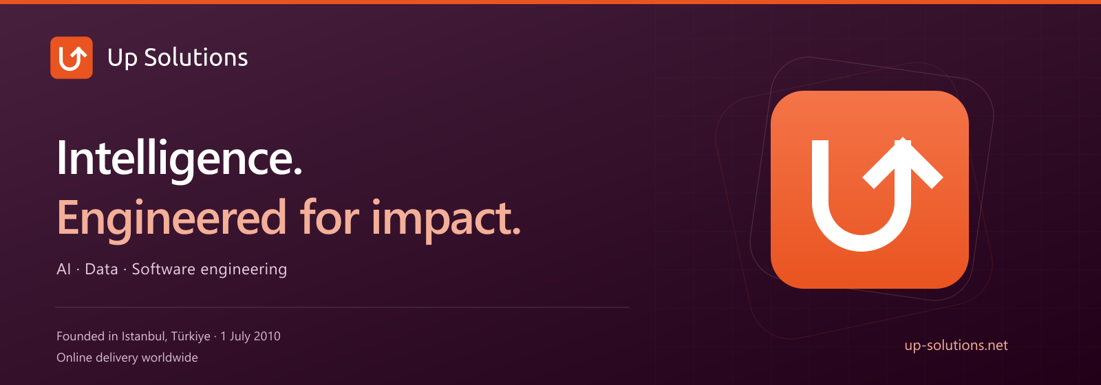 Up Solutions — Intelligence. Engineered for impact.