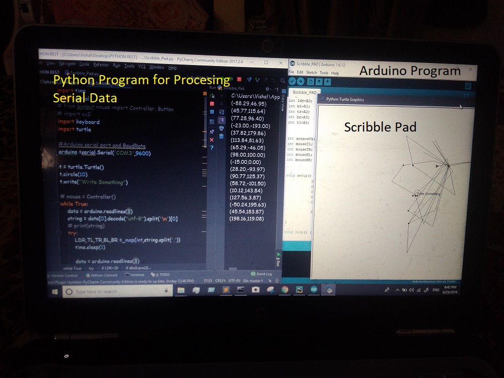 GitHub - the-vishal/Scribble_PAD: A Scribble Pad using Arduino and ...