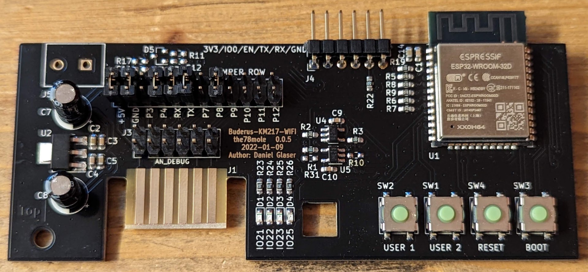 v0.0.5_SMD_Top fully assembled