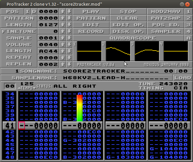 Tracker music without a tracker