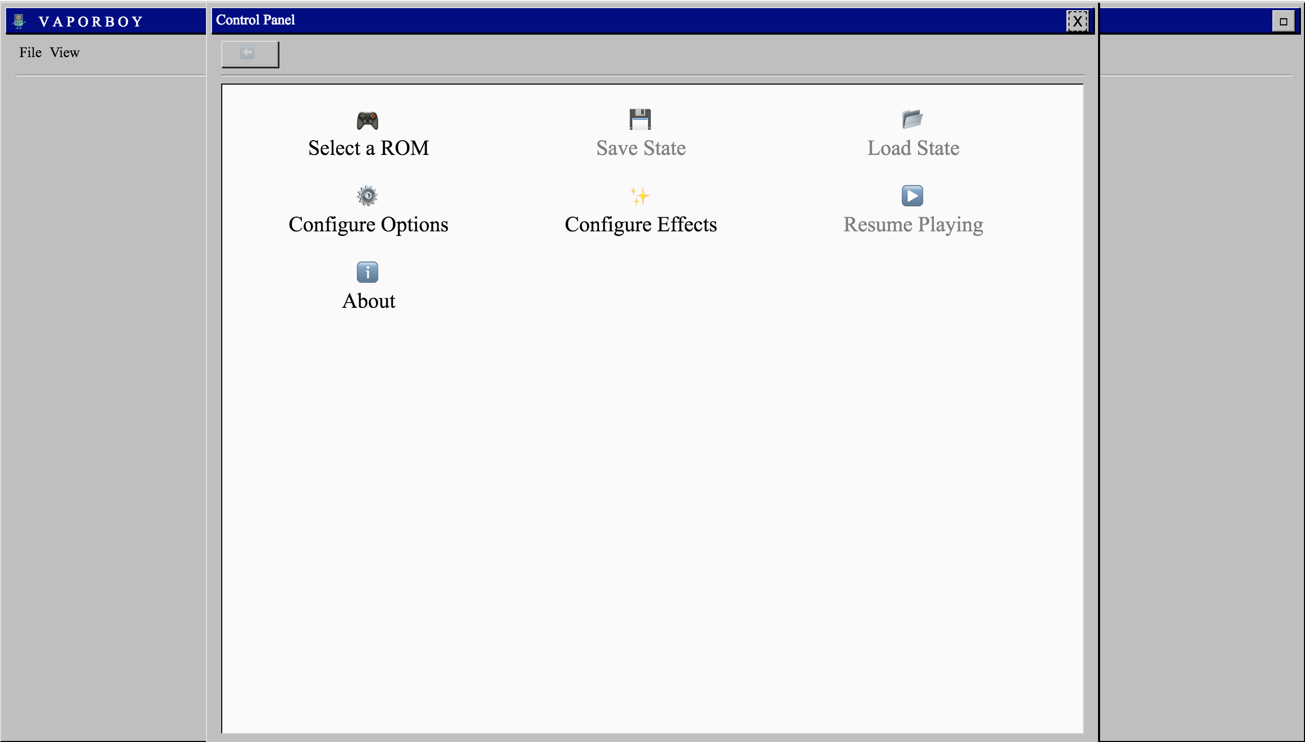 Desktop Control Panel