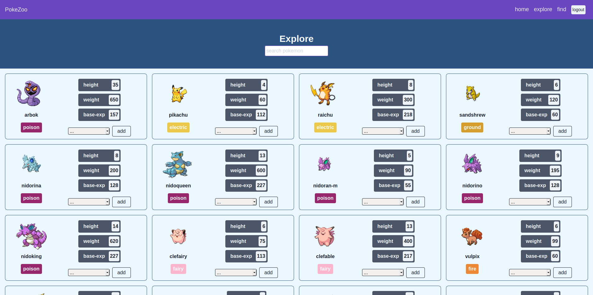 GitHub - TheRoro/PokeApp: Pokemon Search Engine ⚡🔥💧🍃