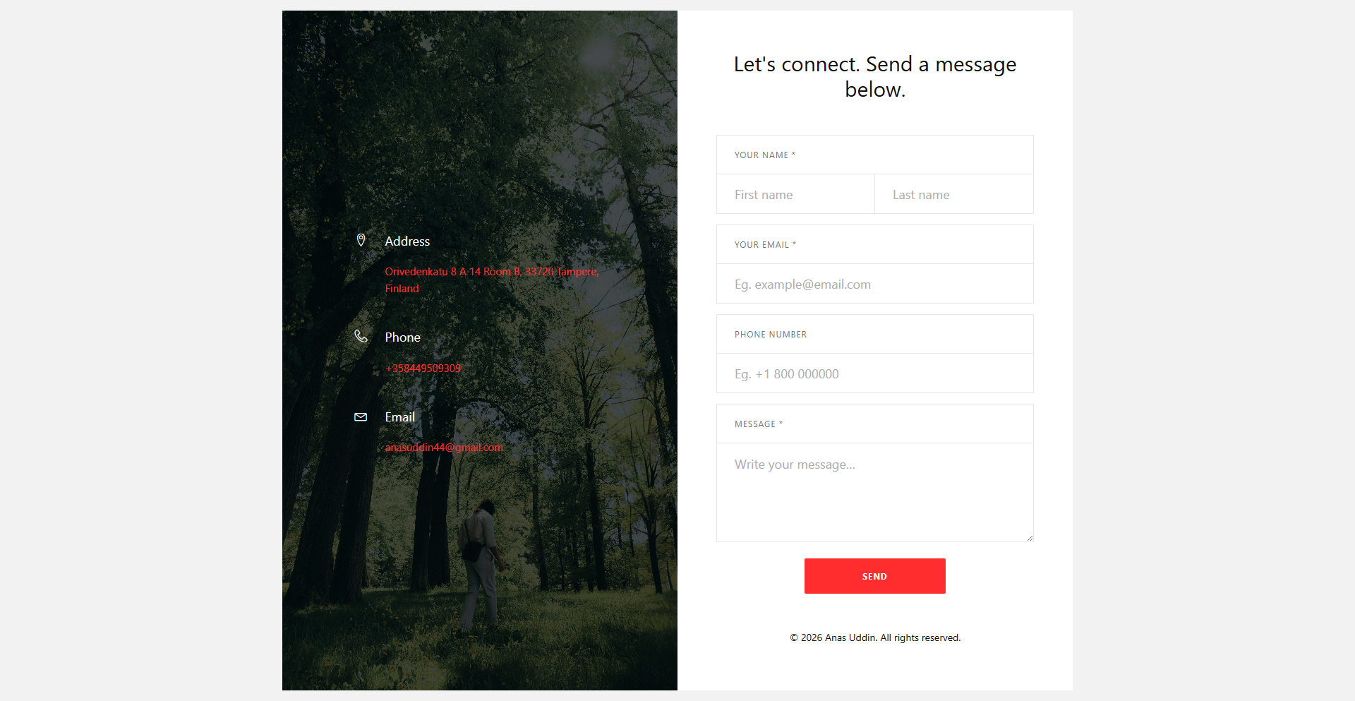 contact anas